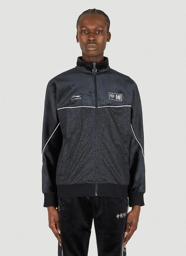 商品Li-Ning|x Hajime Sorayama Victor 001 Jacket in Black,价格¥575,第1张图片