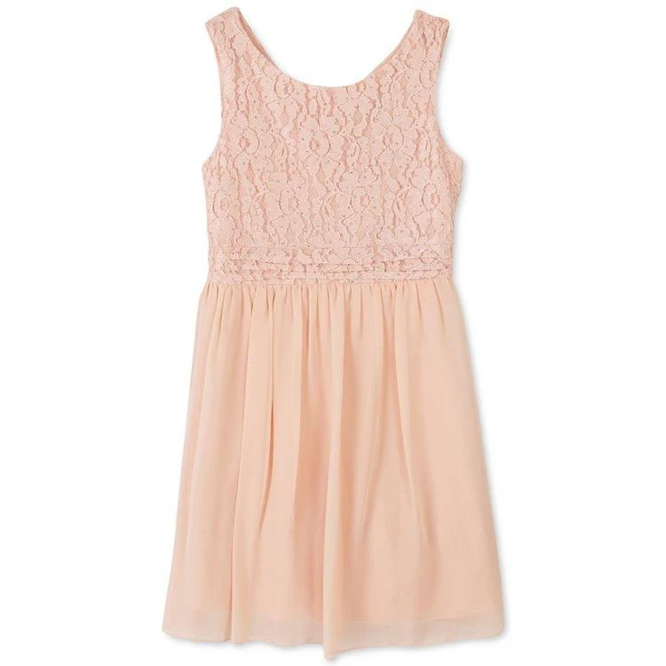 商品Speechless|Pink Lace Party Dress, Little Girls (4-6X),价格¥57,第2张图片详细描述