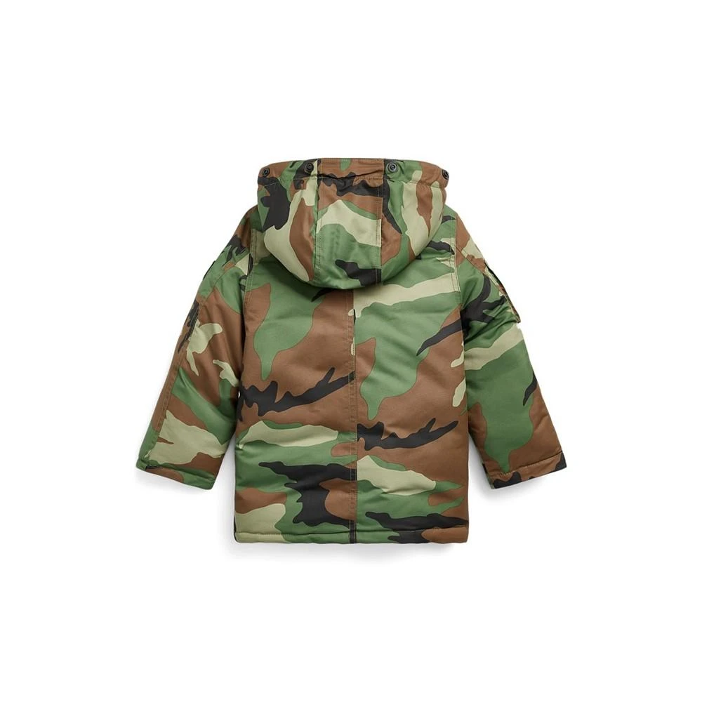 商品Ralph Lauren|Little and Toddler Boys Camo Water-Resistant Parka,价格¥678,第2张图片详细描述