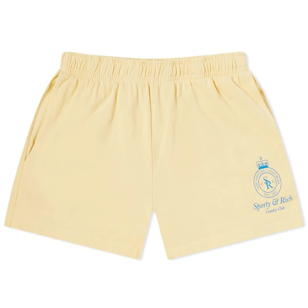 商品Sporty & Rich|Sporty & Rich Crown Disco Short,价格¥768,第1张图片