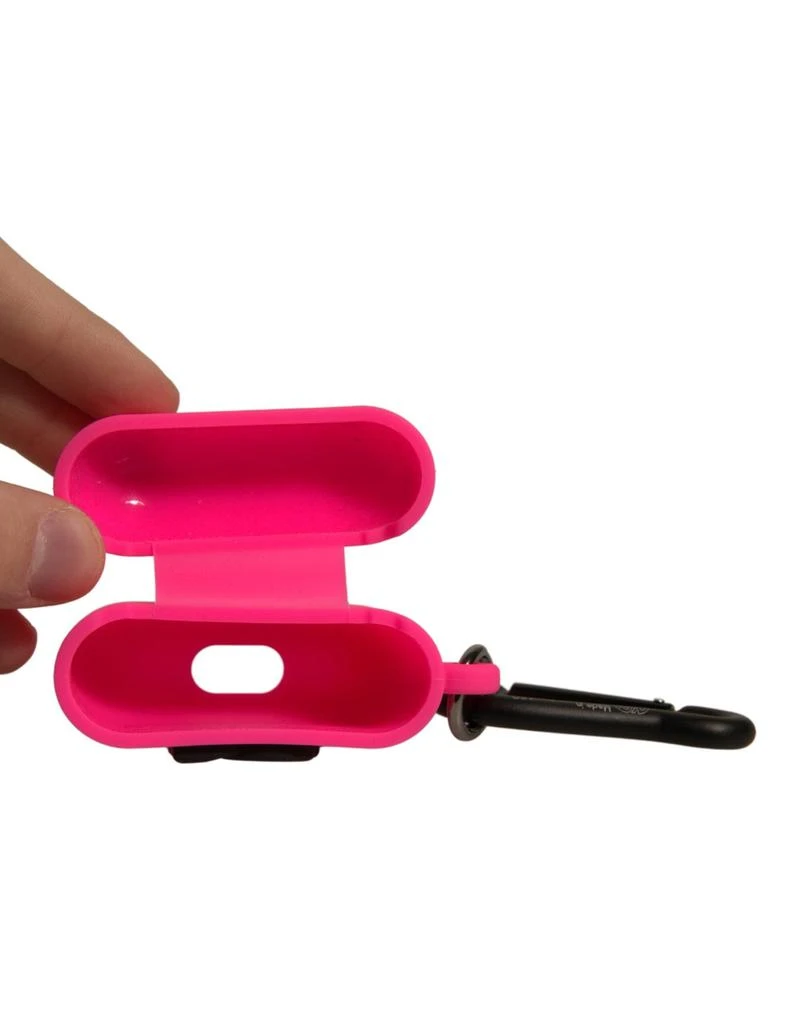 Dolce & Gabbana Pink Silicone Rubber Logo Embossed Airpods Case 商品