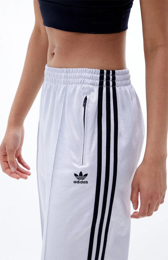 商品Adidas|Recycled Silver Adicolor Classics High-Shine Straight Leg Track Pants,价格¥277,第2张图片详细描述