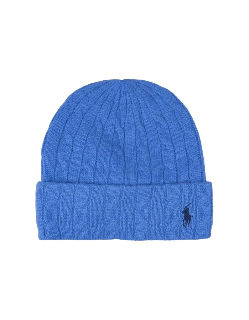 商品Ralph Lauren|Polo Ralph Lauren Pony Embroidered Cable Beanie,价格¥856,第1张图片