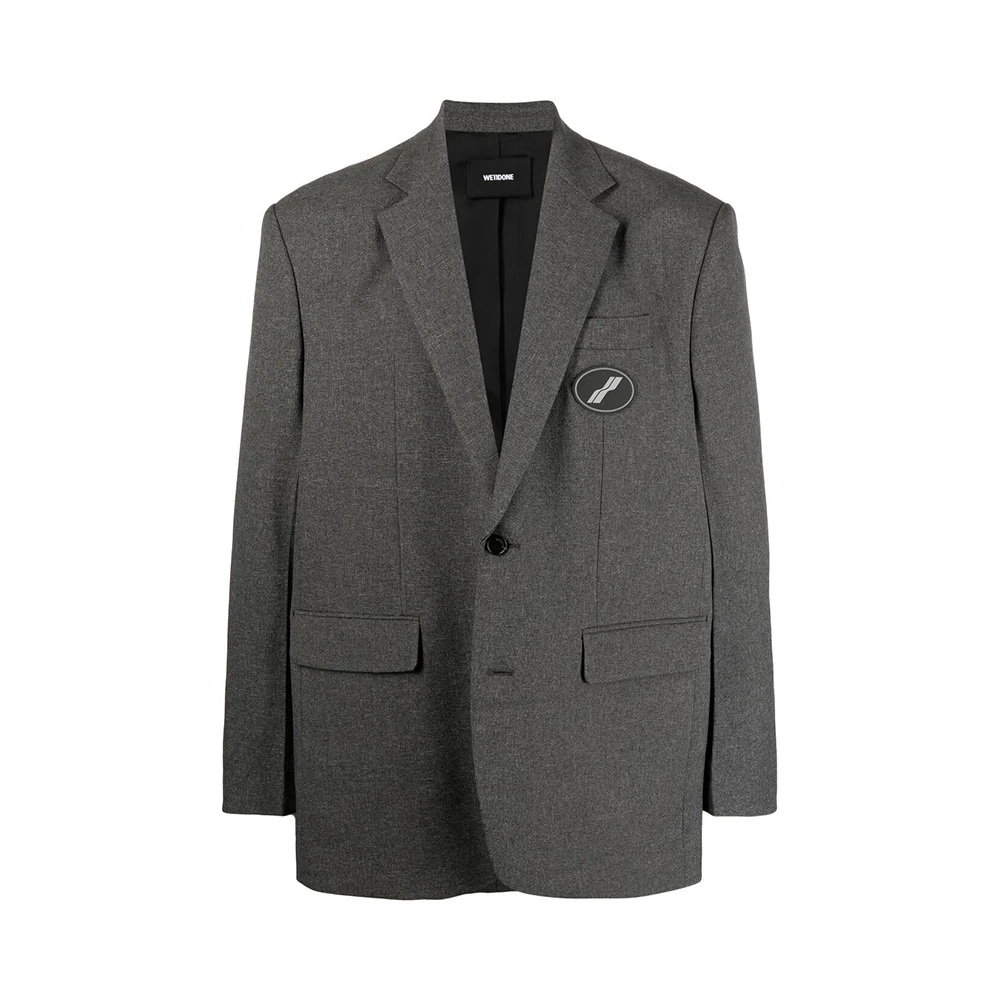 商品We11done|WE11DONE 灰色男士西服上衣 WD-JK4-20-715-U-CH,价格¥2689,第1张图片