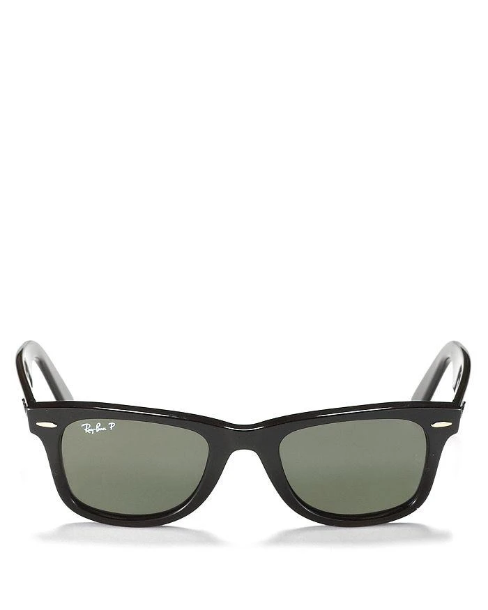 商品Ray-Ban|Unisex Polarized Wayfarer Sunglasses, 50mm,价格¥1274,第1张图片