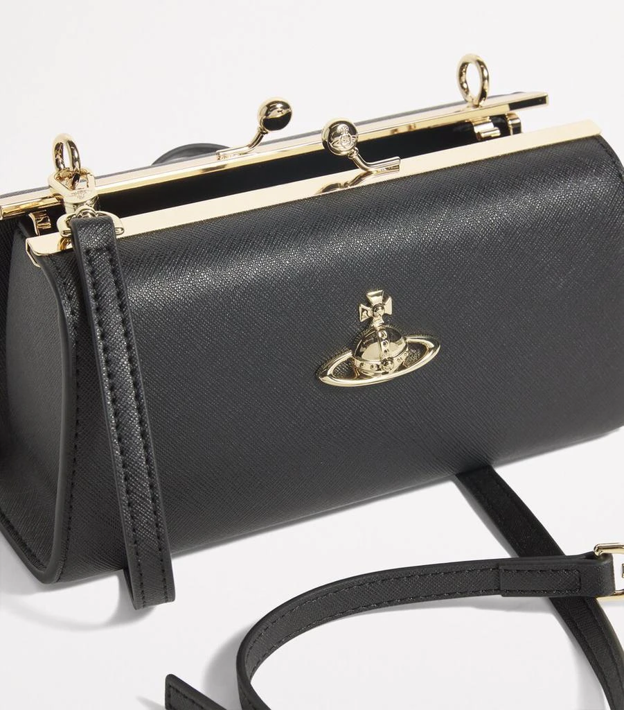 商品Vivienne Westwood|Extra Large Satin Doll Frame Top-Handle Bag,价格¥2650,第5张图片详细描述