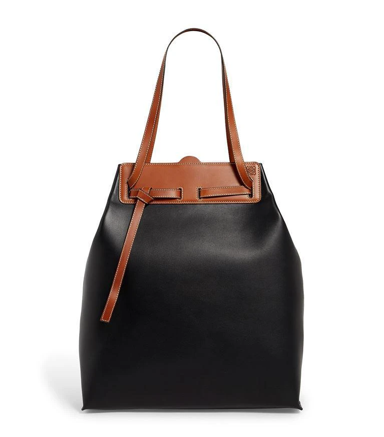 商品Loewe|Leather Lazo Tote Bag,价格¥15936,第1张图片