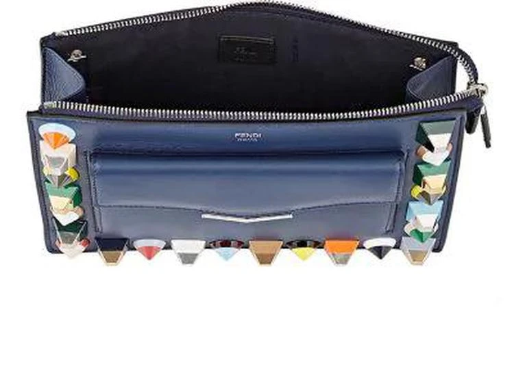 商品Fendi|2Jours Mini Leather Pouch,价格¥7753,第5张图片详细描述