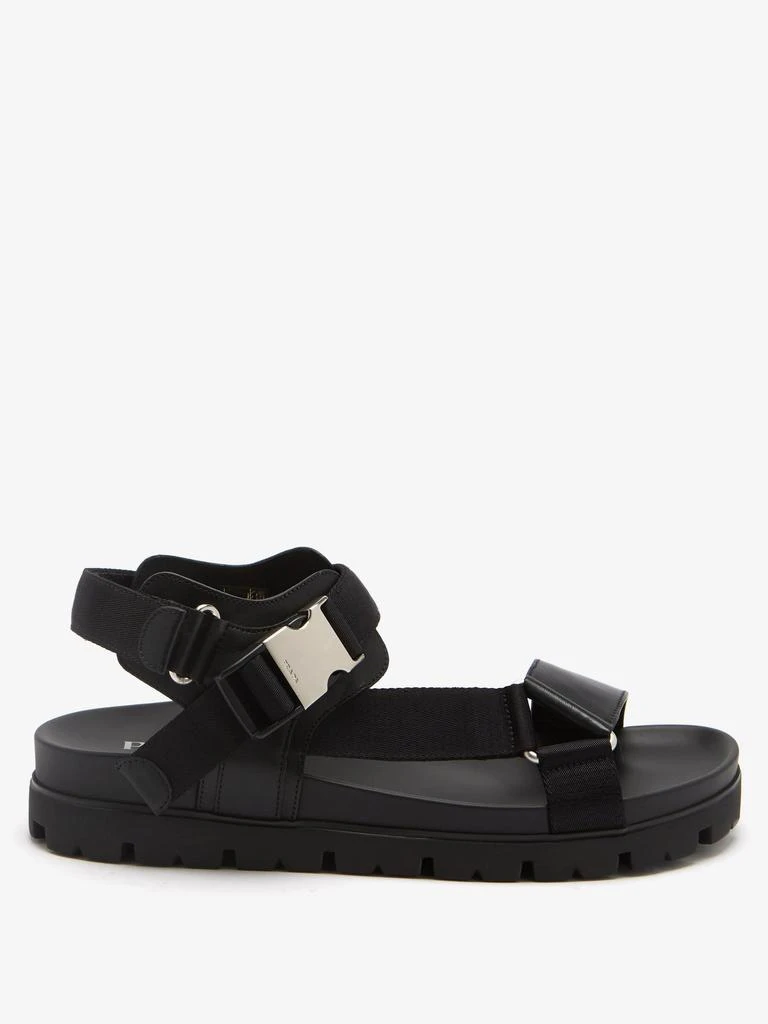 商品Prada|Tread-sole leather sandals,价格¥5308,第1张图片