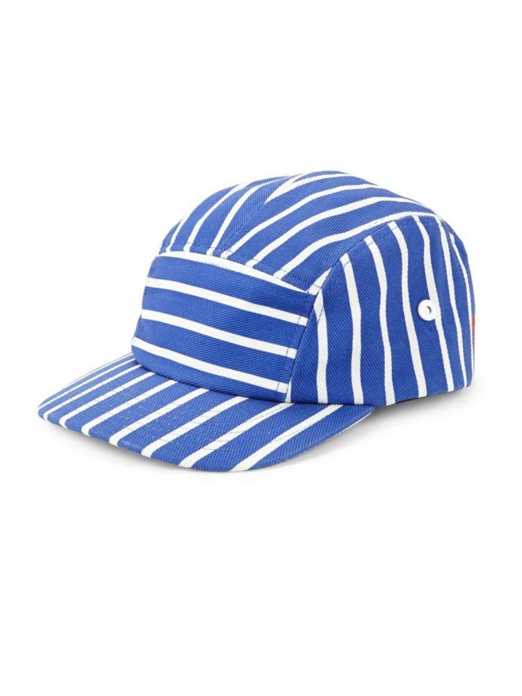 商品AMI|Stripe Cotton Baseball Cap,价格¥965,第1张图片