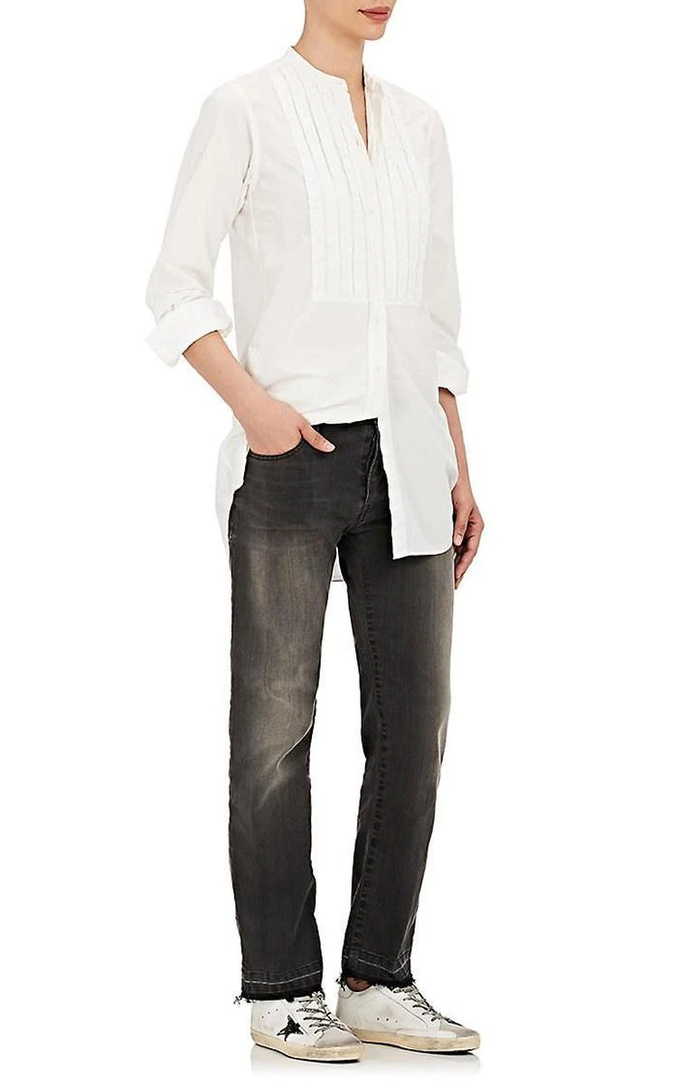 商品Nili Lotan|Mason Cotton Tuxedo Shirt,价格¥2085,第2张图片详细描述