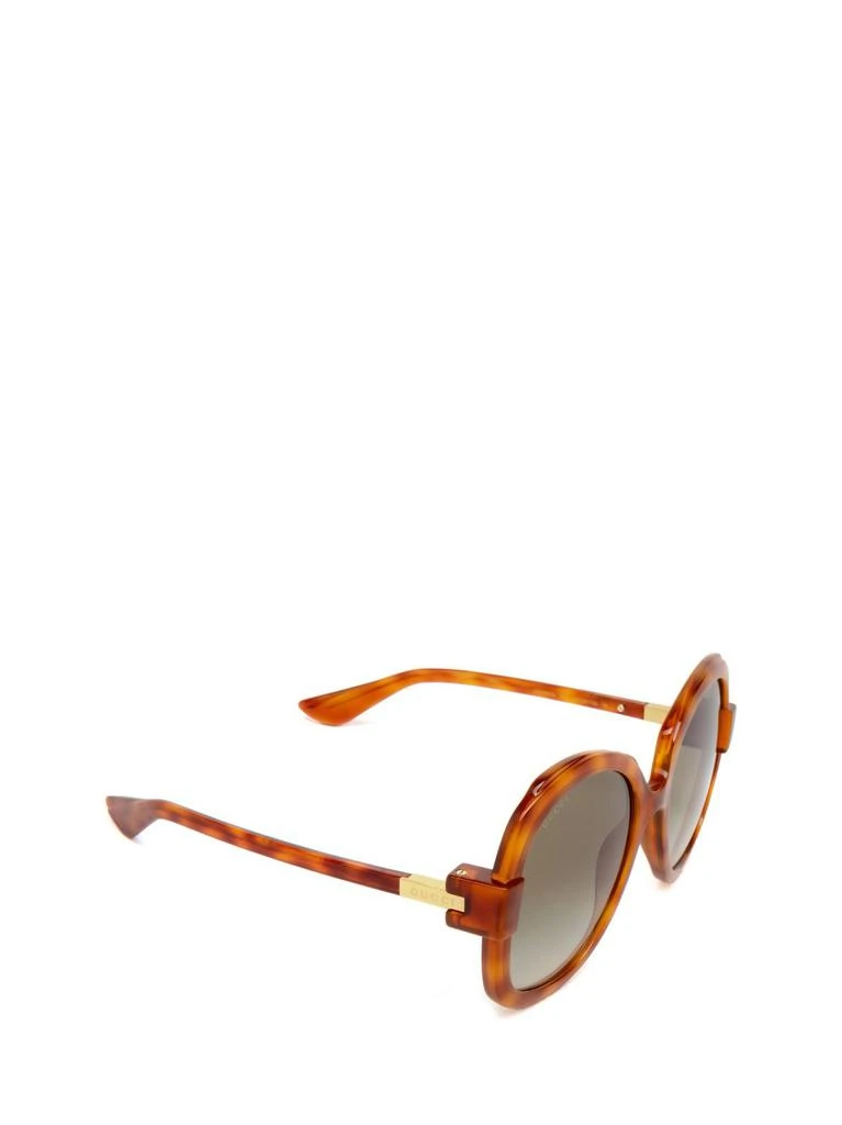 商品Gucci|Gucci Eyewear Round Frame Sunglasses,价格¥1860,第2张图片详细描述