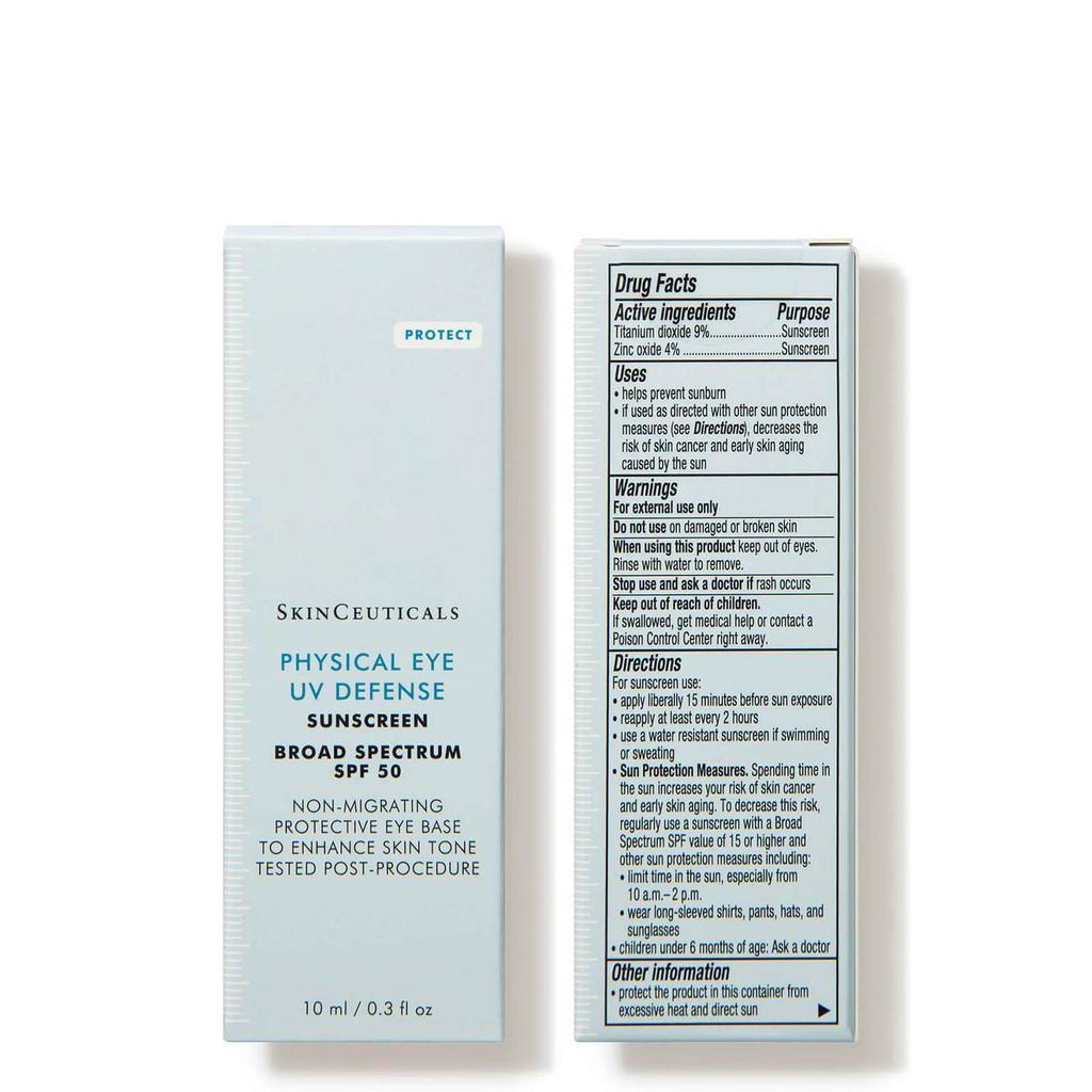 商品SkinCeuticals|眼部专用物理防晒乳 SPF50 10ml,价格¥232,第6张图片详细描述