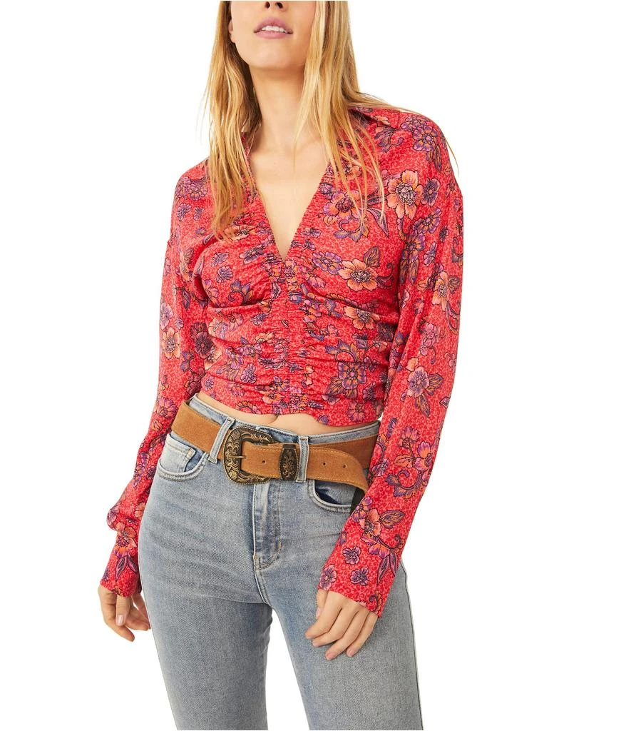 商品Free People|I Got You Printed Top,价格¥164,第1张图片