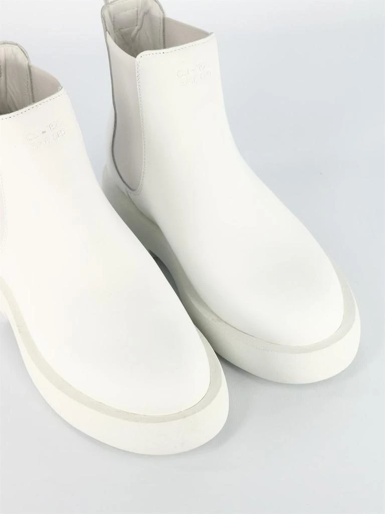 商品Clarks|Mileno Chelsea White Leather,价格¥1177,第5张图�片详细描述