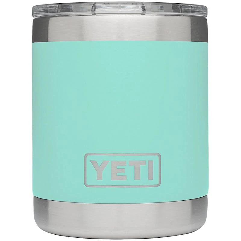 商品YETI|Rambler 10 Oz. Lowball With Magslider Lid Seafoam (Green),价格¥151,第1张图片
