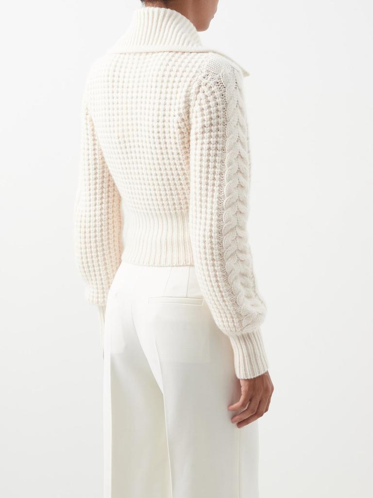 Cosmic cashmere zipped sweater商品第5张图片规格展示
