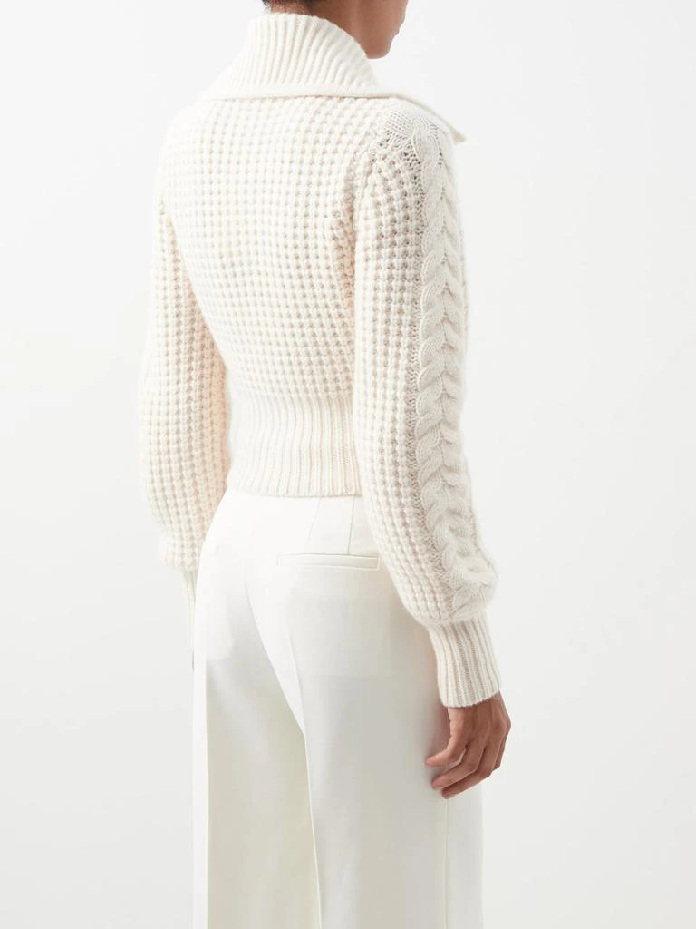 商品Zimmermann|Cosmic cashmere zipped sweater,价格¥6001,第5张图片详细描述