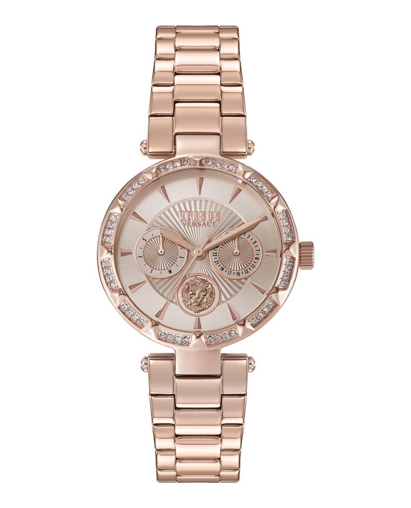 商品Versus Versace|Sertie Crystal Multifunction Watch,价格¥1239,第1张图片