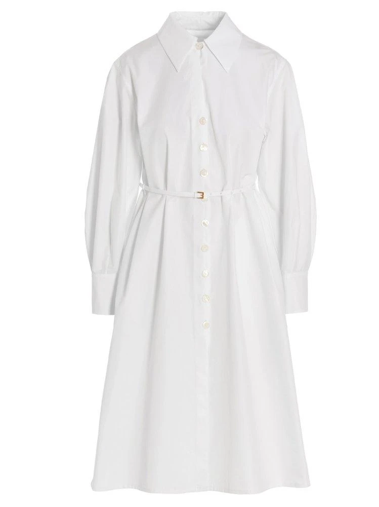 商品Jil Sander|Jil Sander Buttoned Long-Sleeved Shirt Dress,价格¥6383,第1张图片