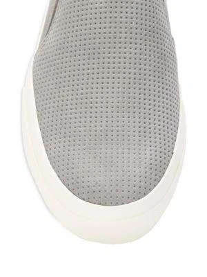 商品Vince|Suede Perforated Slip On Sneakers,价格¥394,第5张图片详细描述
