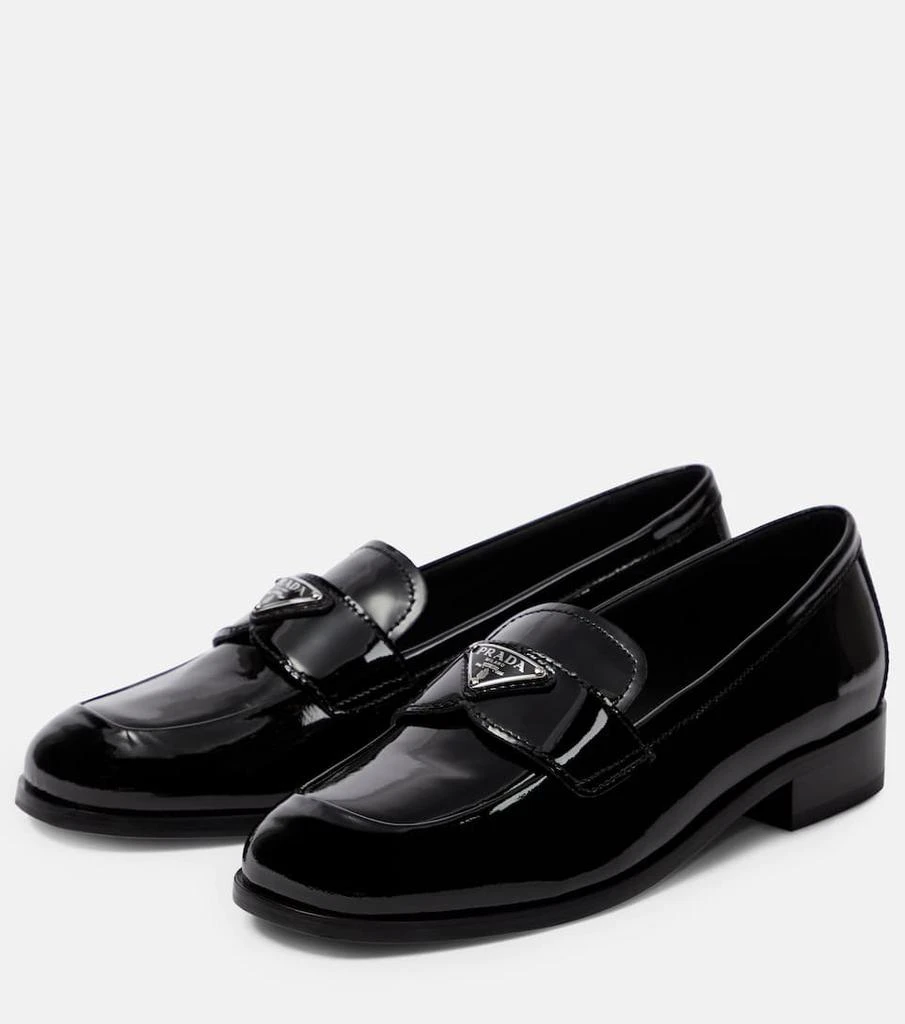 商品Prada|Patent leather loafers,价格¥8773,第5张图片详细描述