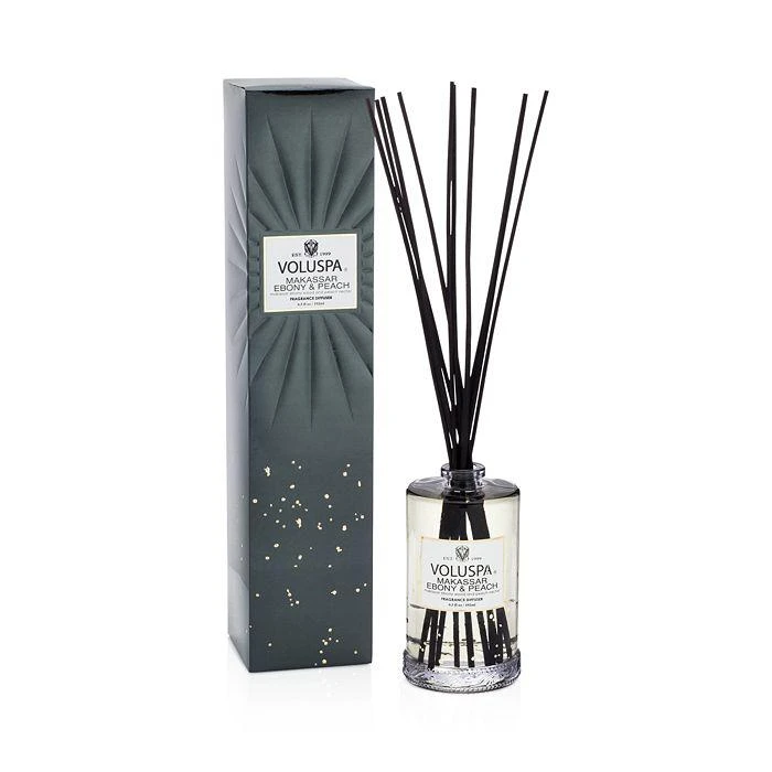商品Voluspa|Makassar Ebony & Peach Reed Diffuser, 6.5 oz.,价格¥316,第1张图片