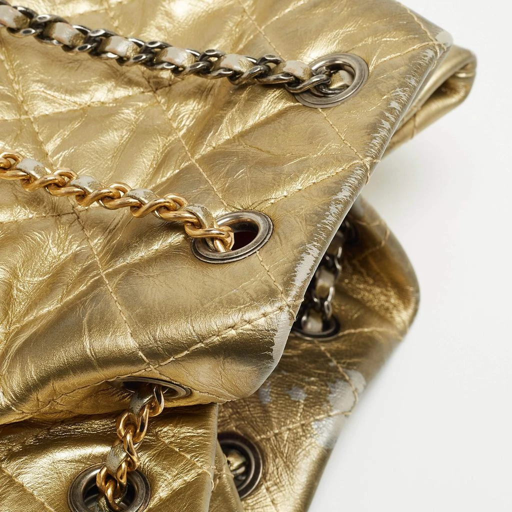 Chanel Gold Quilted Leather Small Gabrielle Backpack 商品