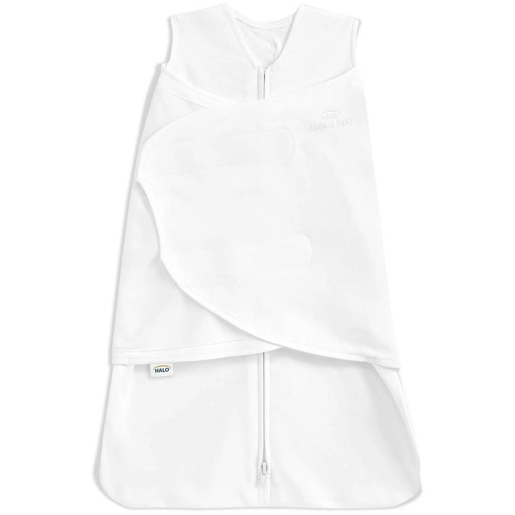 商品The Hut|HALO SleepSack Swaddle 1.5 TOG 100% Cotton - White,价格¥232,第1张图片