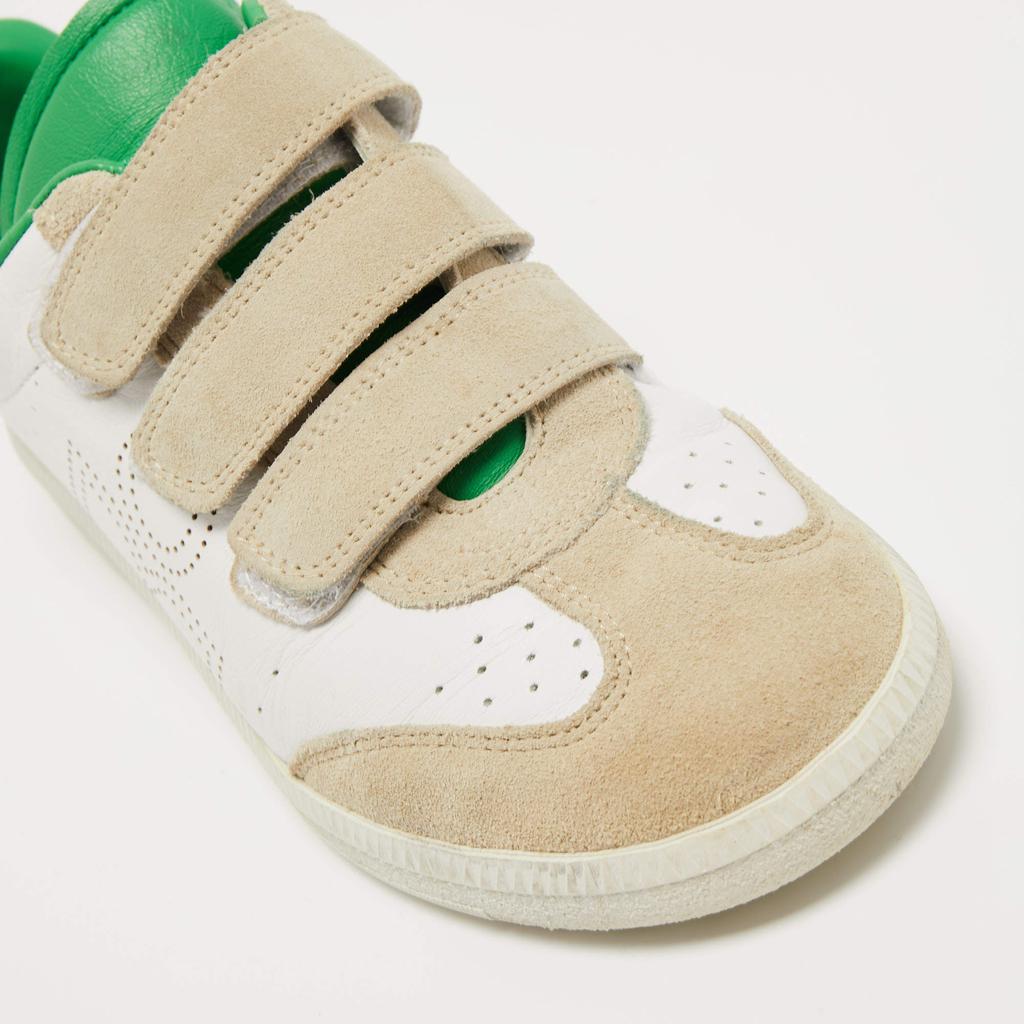 Isabel Marant Tricolor Suede and Leather Beth Velcro Sneakers Size 37商品第7张图片规格展示