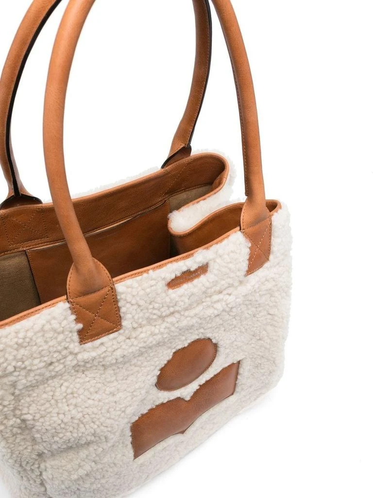 商品Isabel Marant|ISABEL MARANT - Yenky Shearling Shopping Bag,价格¥11231,第4张图片详细描述