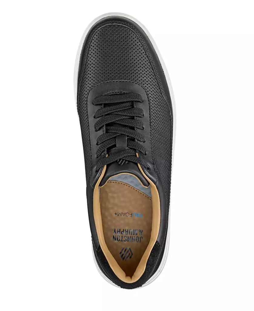 商品Johnston & Murphy|Men's Dawson Perforated U-Throat Sneakers,价格¥1080,第3张图片详细描述