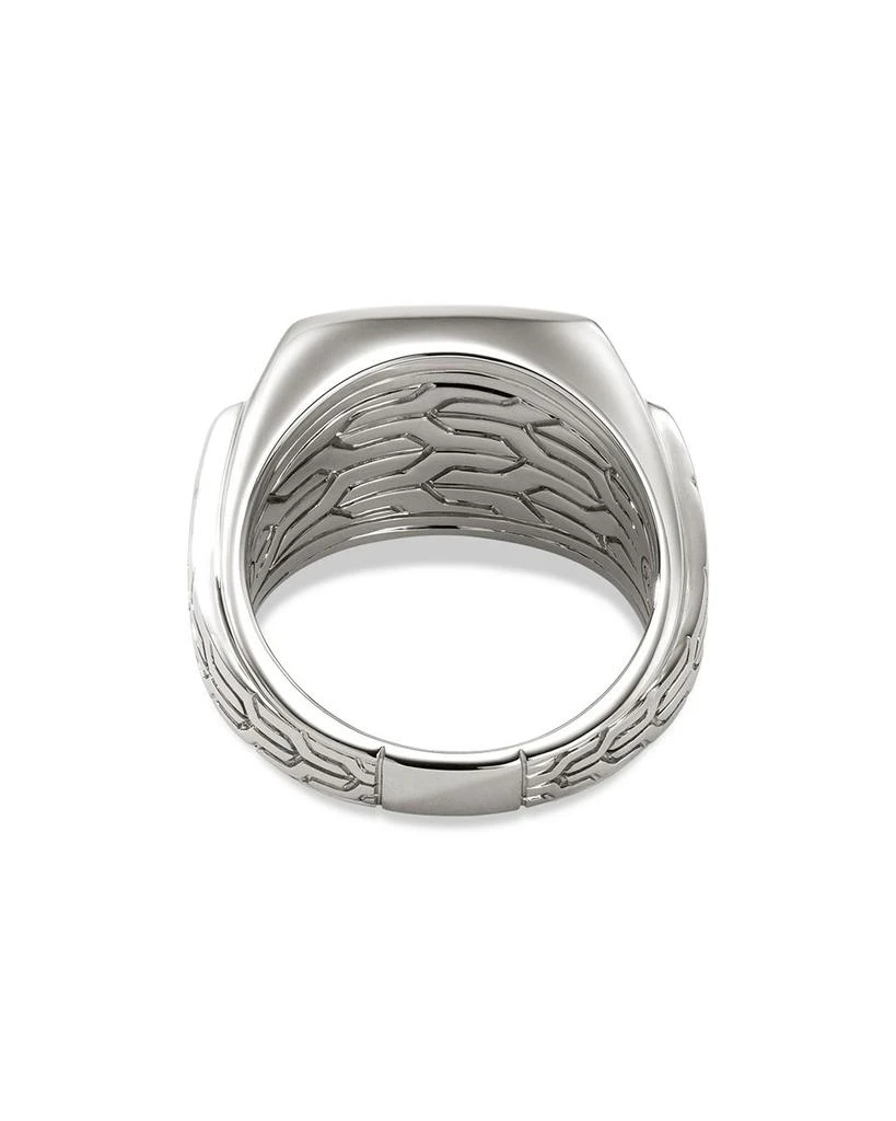 Sterling Silver Onyx Signet Ring 商品