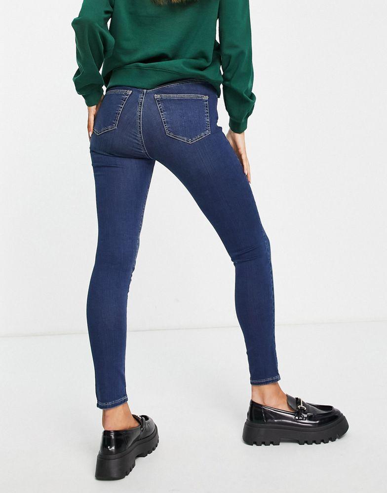 Topshop Leigh jean in indigo商品第2张图片规格展示