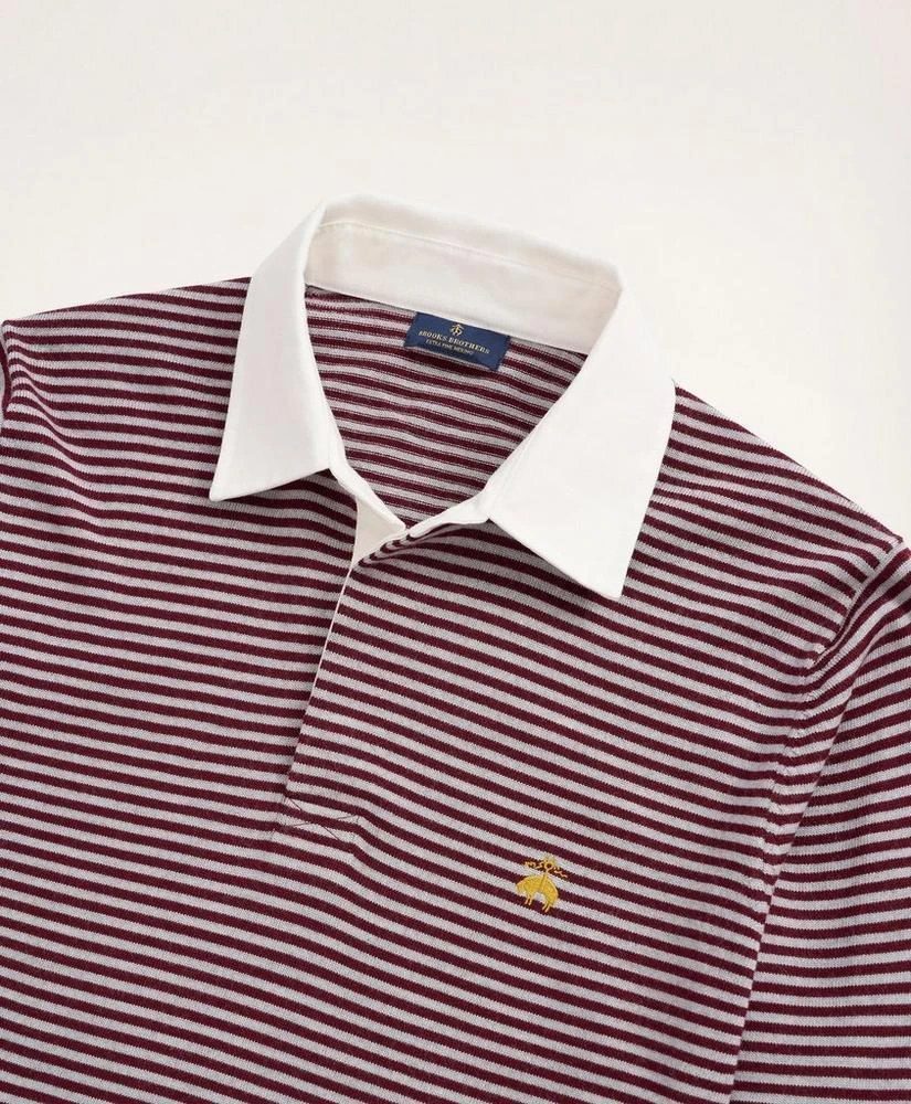 商品Brooks Brothers|Merino Stripe Polo Sweater,价格¥409,第2张图片详细描述