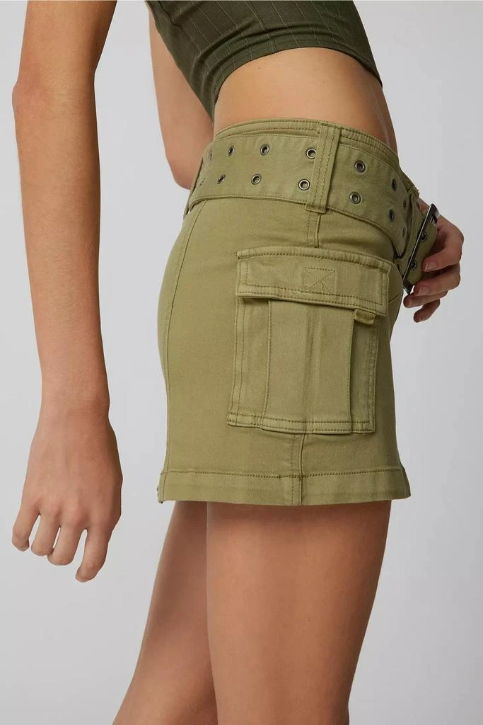 商品Urban Outfitters|UO Joan Belted Micro Mini Skirt,价格¥296,第3张图片详细描述