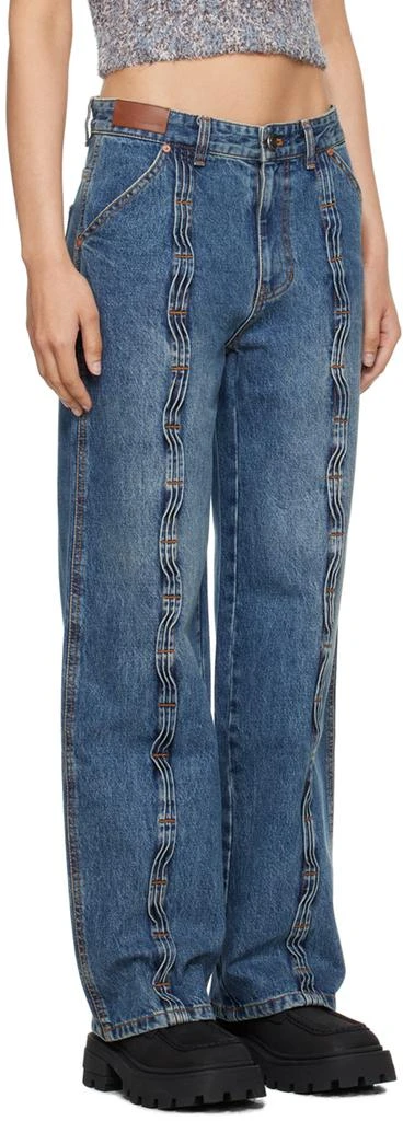 商品ANDERSSON BELL|Blue Wave Jeans,价格¥1607,第2张图片详细描述
