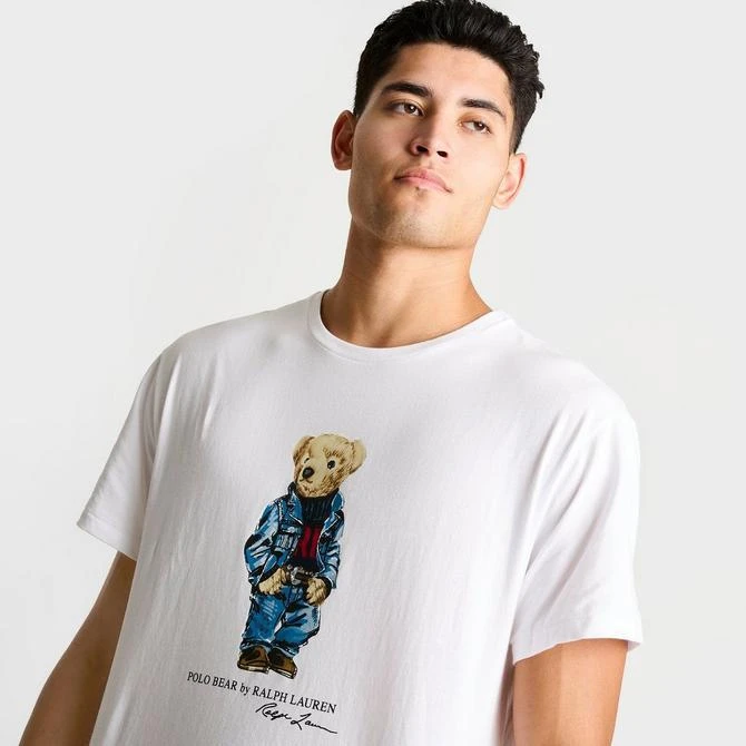 Men's Polo Ralph Lauren Denim Polo Bear Jersey T-Shirt 商品