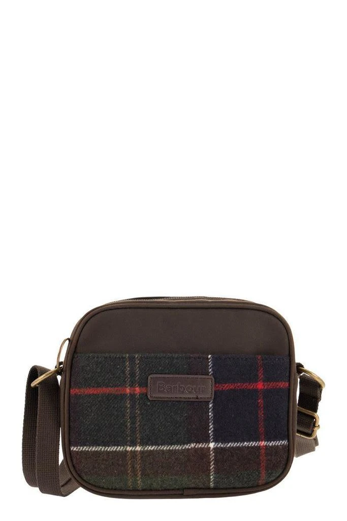 商品Barbour|Barbour Classic Tartan Shoulder Bag in Brown,价格¥592,第1张图片