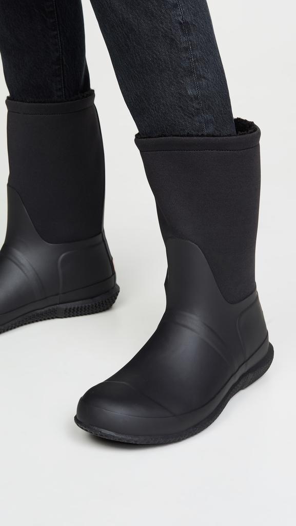 Hunter Boots Original 翻卷靴筒羊羔绒靴子商品第3张图片规格展示