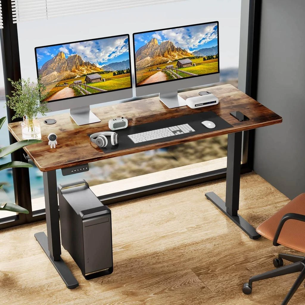 商品Simplie Fun|Electric Height Adjustable Standing Desk,价格¥1949,第4张图片详细描述