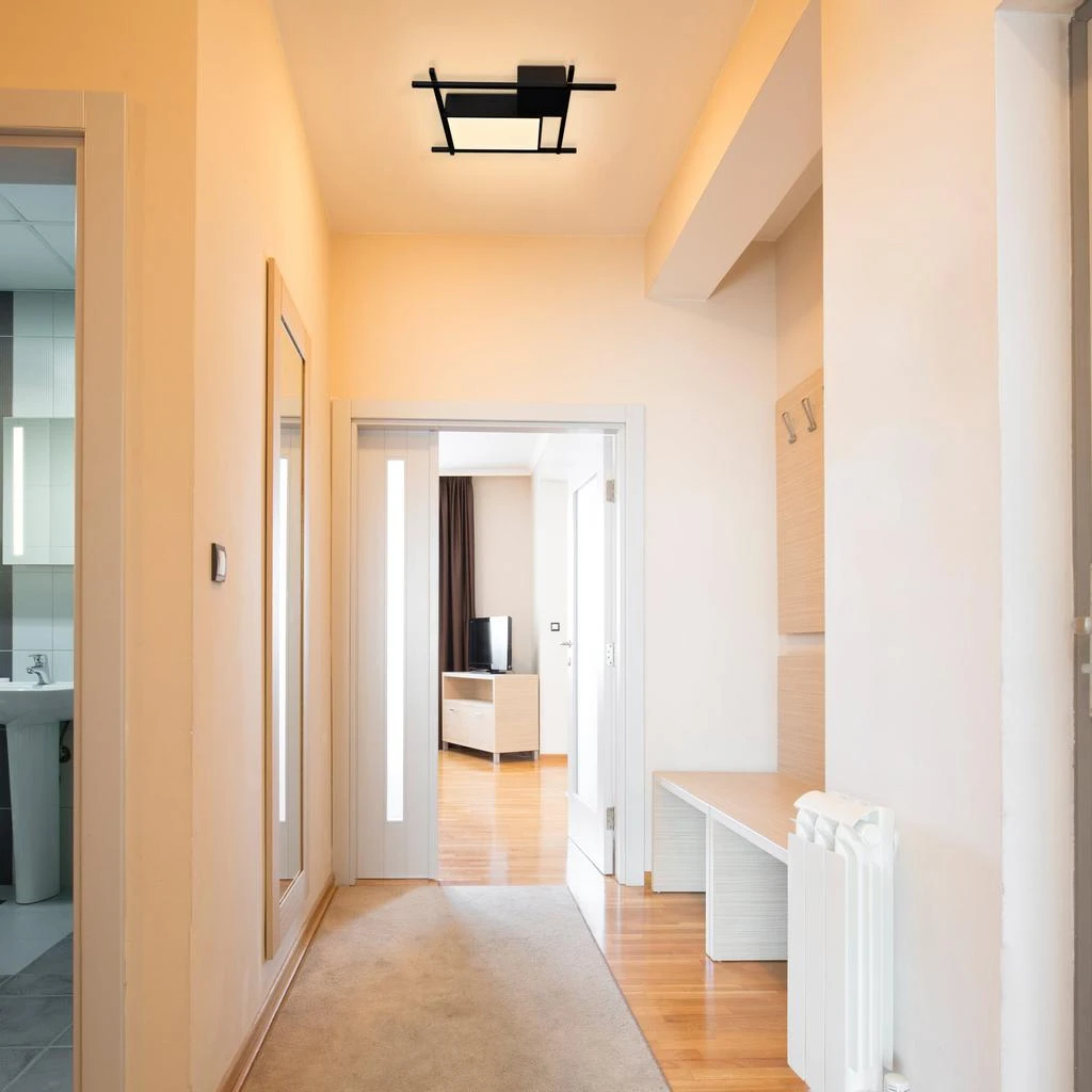 商品VONN Lighting|Radium VRCF49304BL 19" Integrated LED Rectangular Ceiling Light Fixture in Black,价格¥2411,第3张图片详细描述