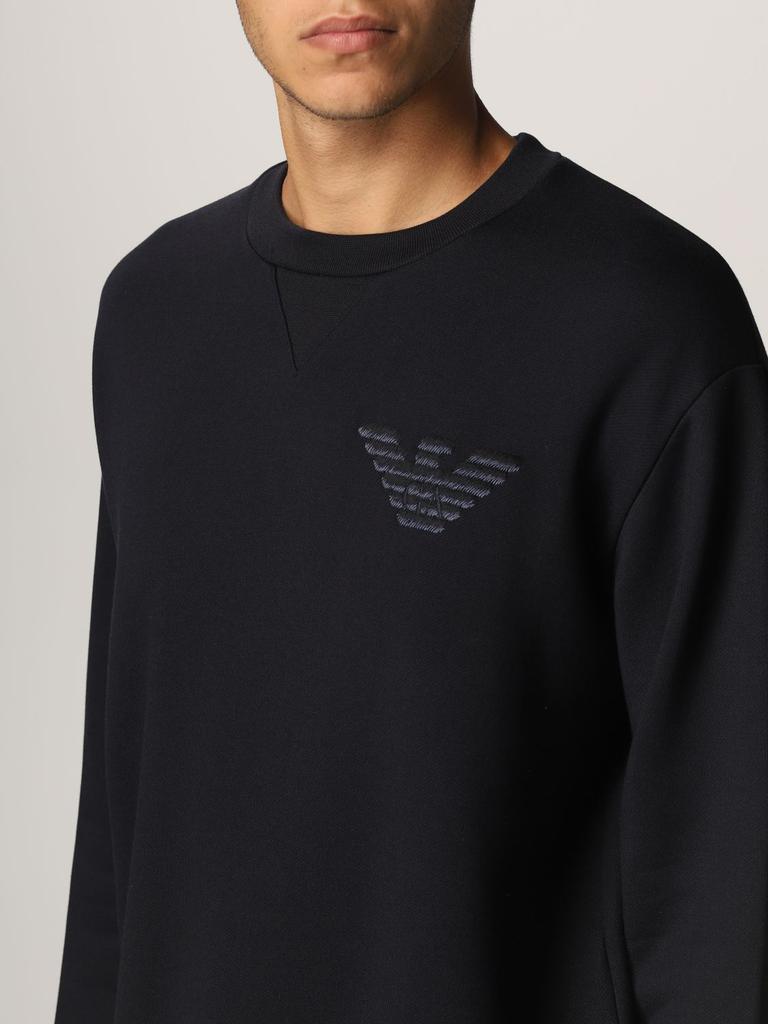 Emporio Armani sweatshirt in cotton and modal商品第3张图片规格展示