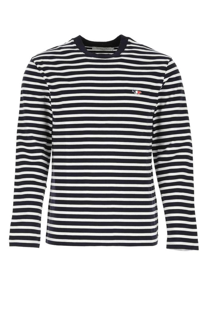 商品Maison Kitsune|Maison Kitsuné Tricolor Fox Patch Marin T-Shirt,价格¥740,第1张图片