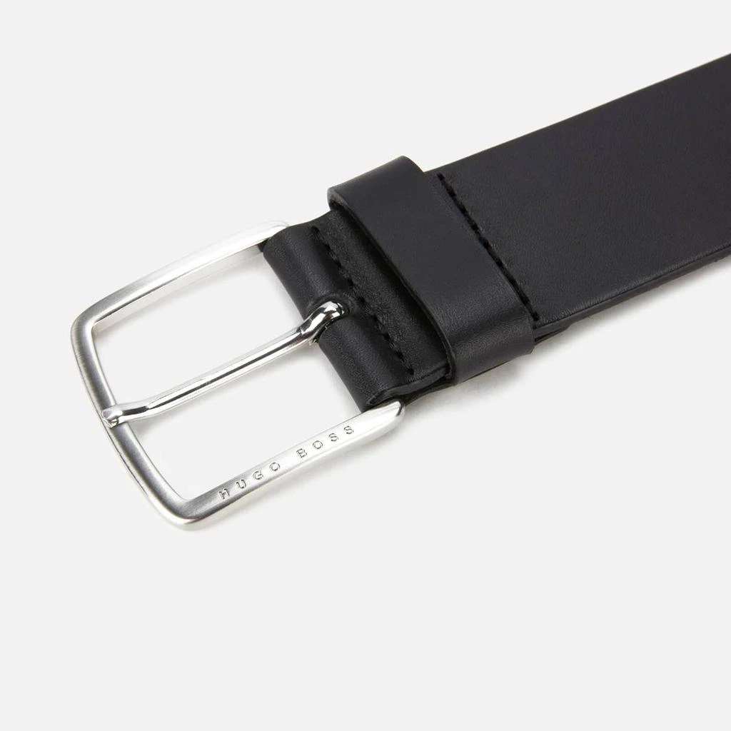 商品Hugo Boss|BOSS Men's Pin Buckle Vegetable Tanned Leather Belt - Black,价格¥275,第3张图片详细描述