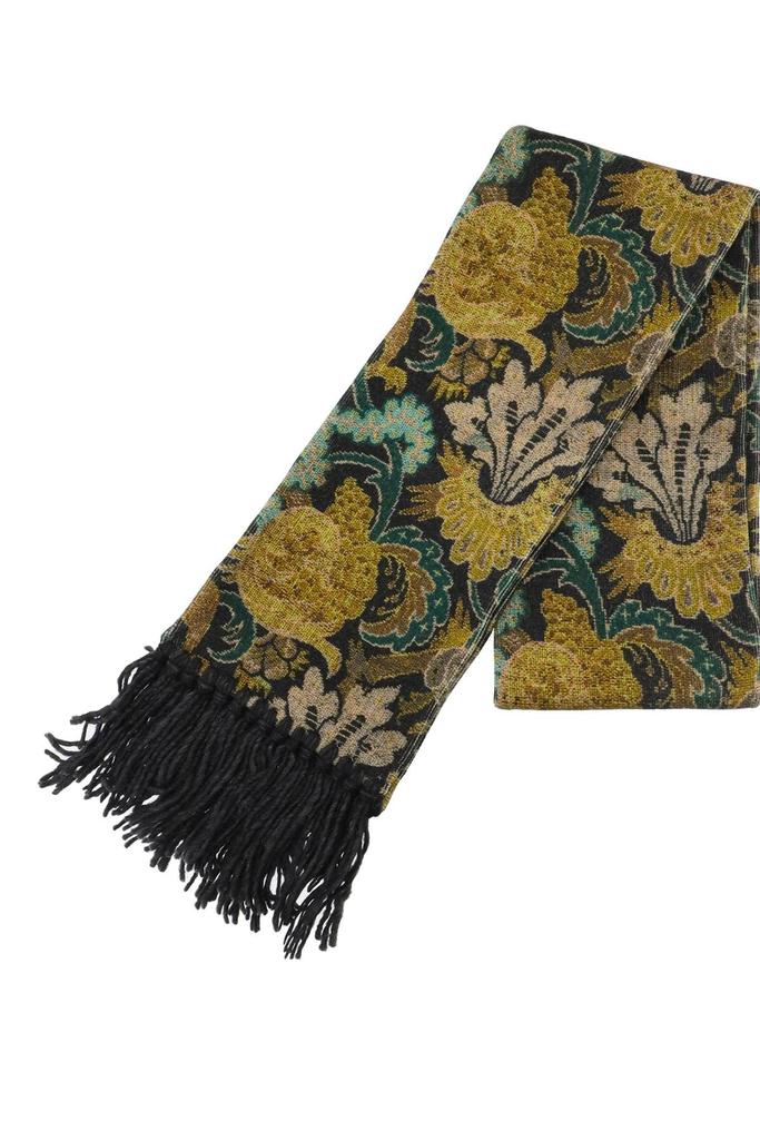 FLORAL TRICOT WOOL SCARF商品第3张图片规格展示