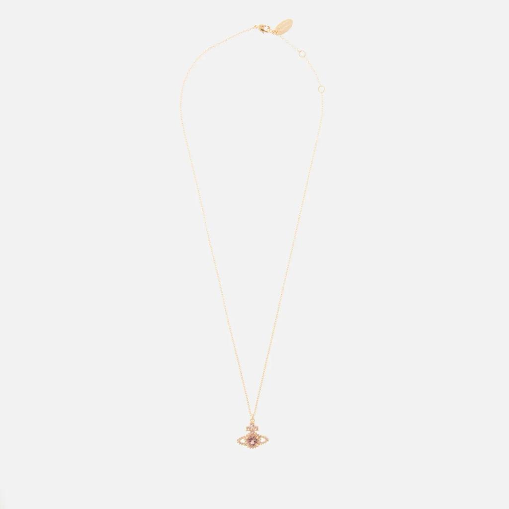 Vivienne Westwood Valentina Orb Gold-Tone and Crystal Necklace商品第1张图片规格展示