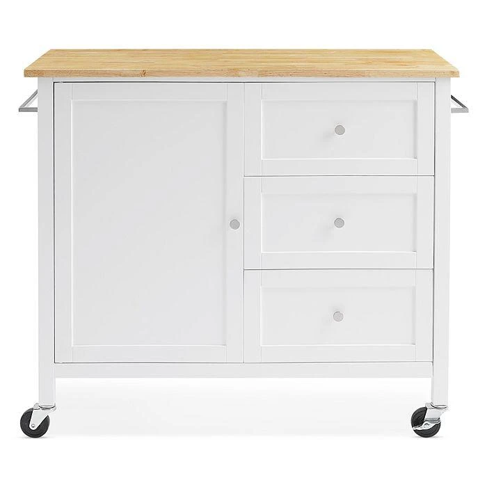 商品Sparrow & Wren|Soren Wood Top Kitchen Island Cart,价格¥5396,第2张图片详细描述