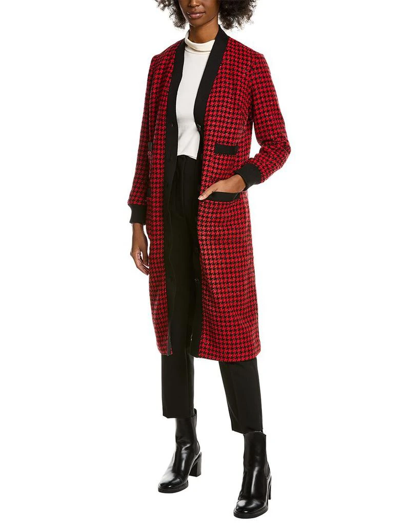 商品Kathy Ireland®|Kathy Ireland Tweed Wool-Blend Coat,价格¥278,第1张图片