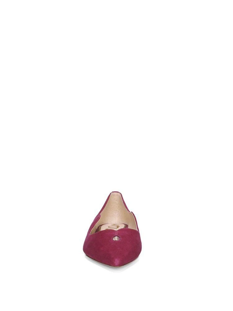 商品Sam Edelman|Rosalie Wavy Suede Pointy Flats,价格¥499,第5张图片详细描述